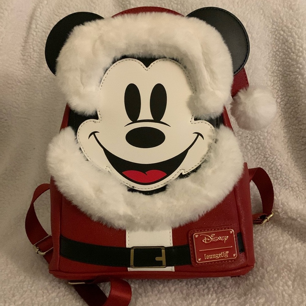 Santa Mickey Loungefly Exclusive
